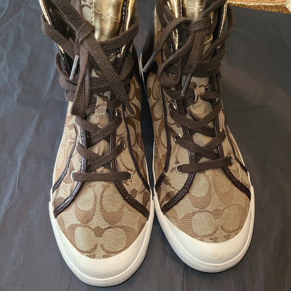 Coach high tops size 11